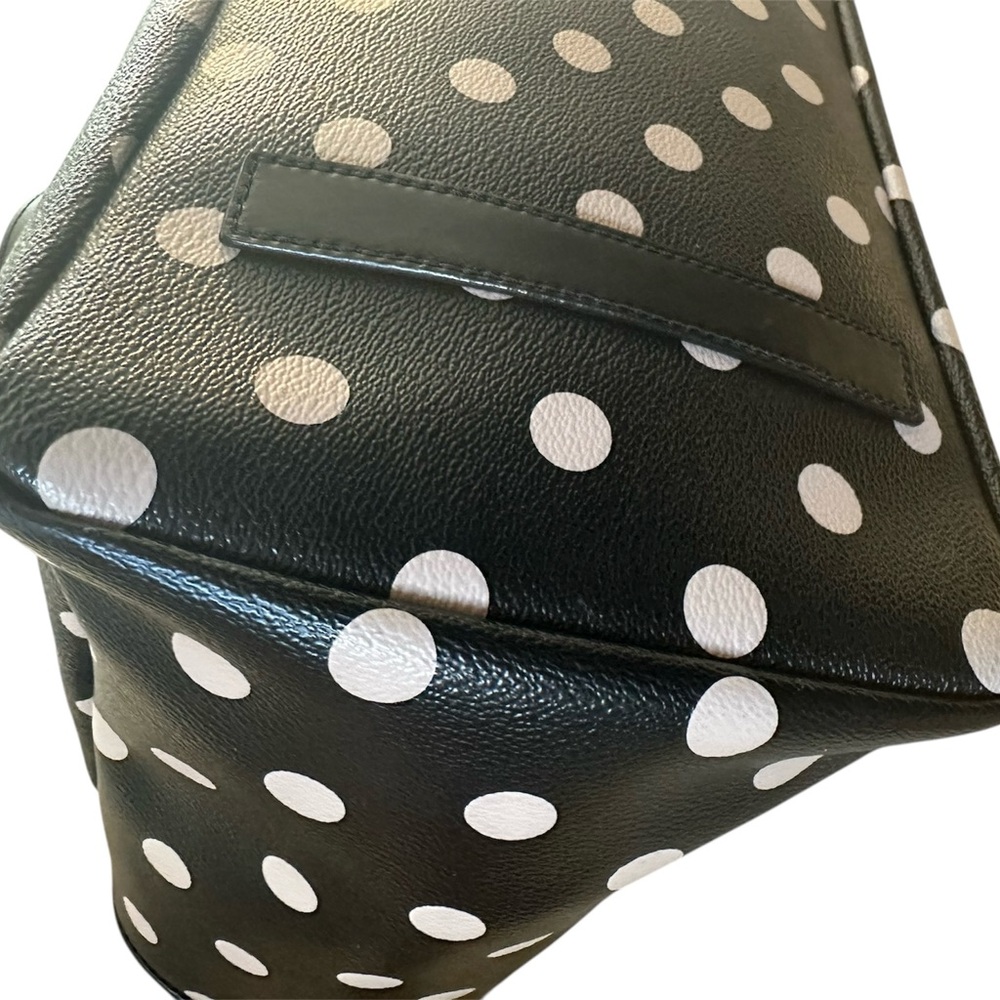EUC Kate Spade Wellesley Printed Adaira Baby Bag (Black/Decobeige) with Strap - Picture 7 of 14